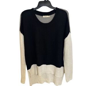 Harper Women's Color Block Knit Pullover Sweater Standard Size L Multicolor